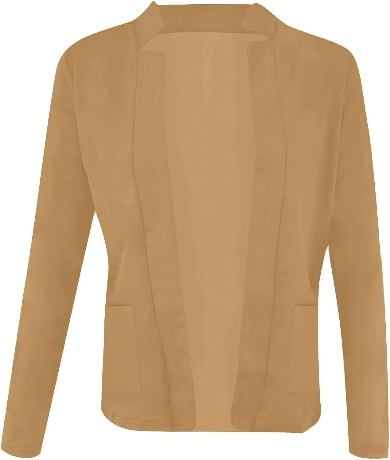 Womens Work Office Blazers 2025 Spring Dressy Casual Long Sleeve Open Front Blazer Cardigans Business Suit Jackets