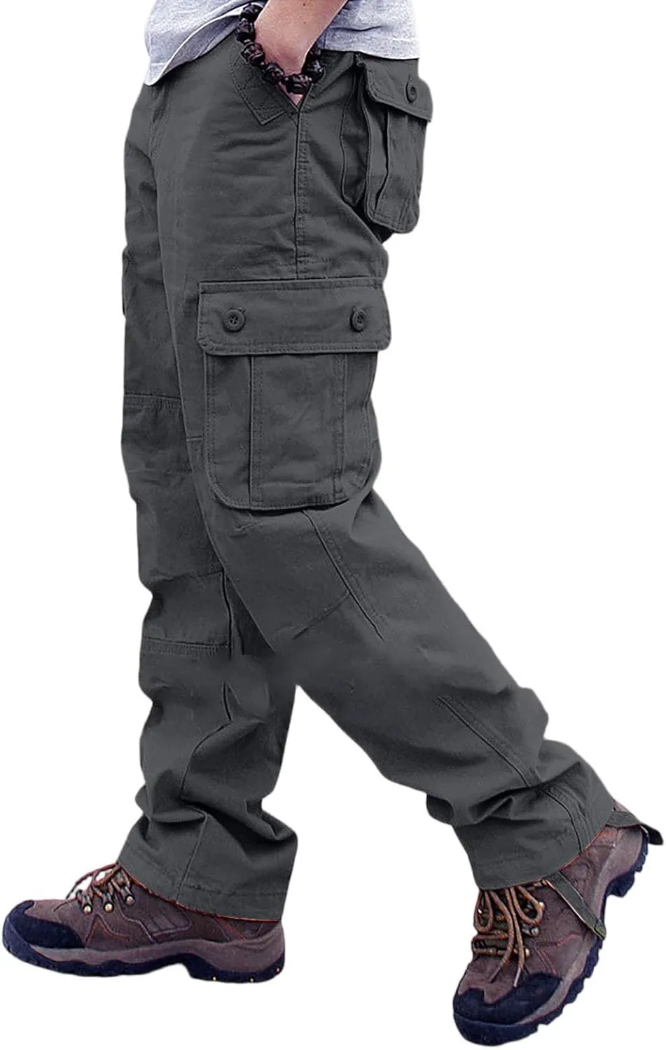 Work Pants for Men Big and Tall Joggers Training Running Athletic Wide Leg Tactical Hunting Pants