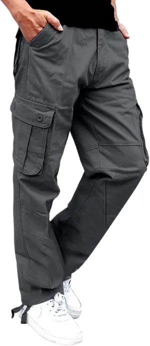 Work Pants for Men Big and Tall Joggers Training Running Athletic Wide Leg Tactical Hunting Pants