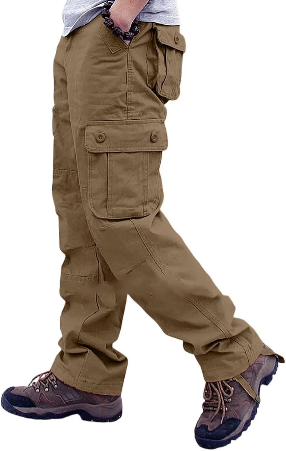 Work Pants for Men Big and Tall Joggers Training Running Athletic Wide Leg Tactical Hunting Pants