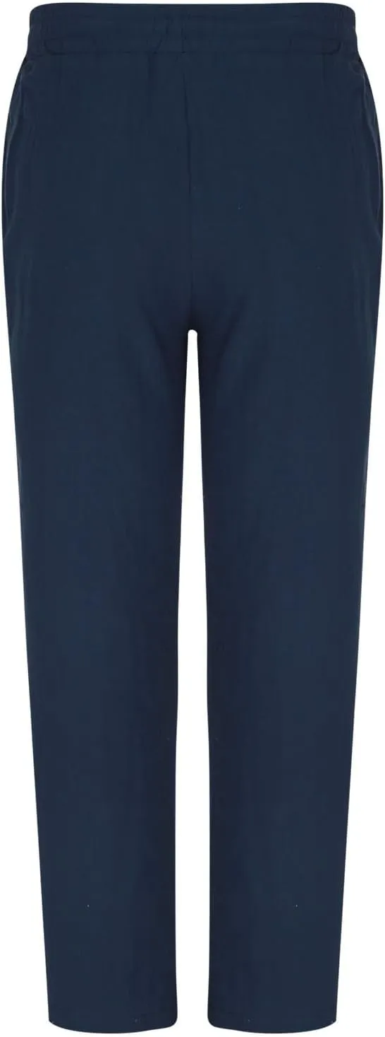 Xiaojmake Capirs Linen Pants Men Relaxed Fit Elastic Waist Cropped Pant with Pockets Beach Yoga Travel Lounge Trousers Summer