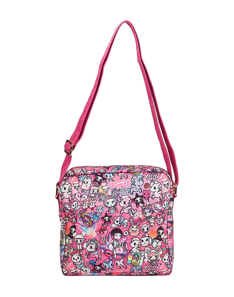 Y2Kawaii Double Pocket Crossbody