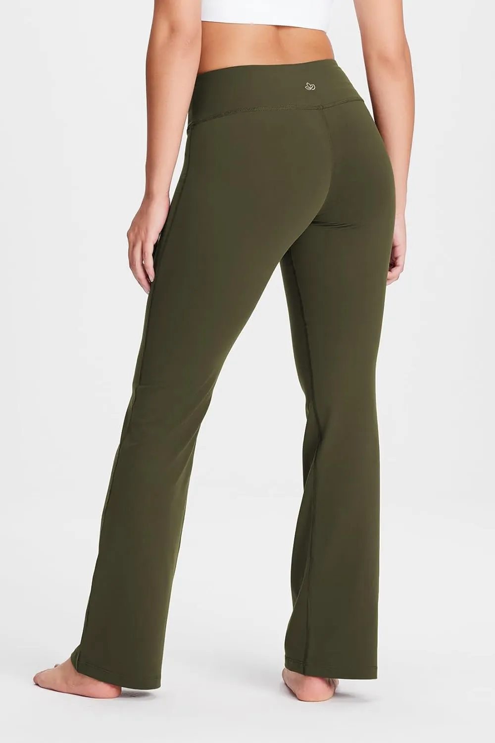 Yogipace 25"/27"/29"/31"/33"/35"/37",Petite/Regular/Tall,Women's Bootcut Yoga Pants Long Workout Pant