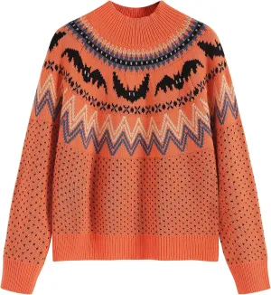 ZAFUL Women's Cropped Turtleneck Sweater Lantern Sleeve Ribbed Knit Pullover Sweater Jumper