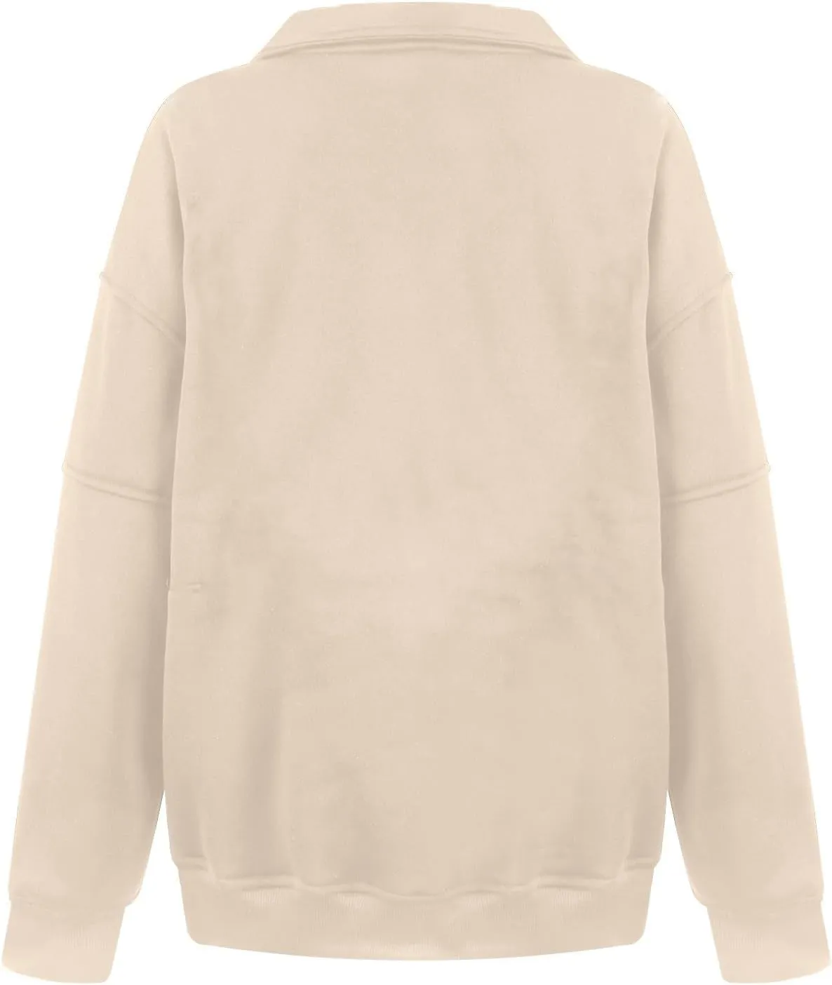Zip Up Hoodie Women Oversized Drop Shoulder Fleece Sweatshirt with Pockets Thumb Hole Loose Comfy Fall Sweater 2024