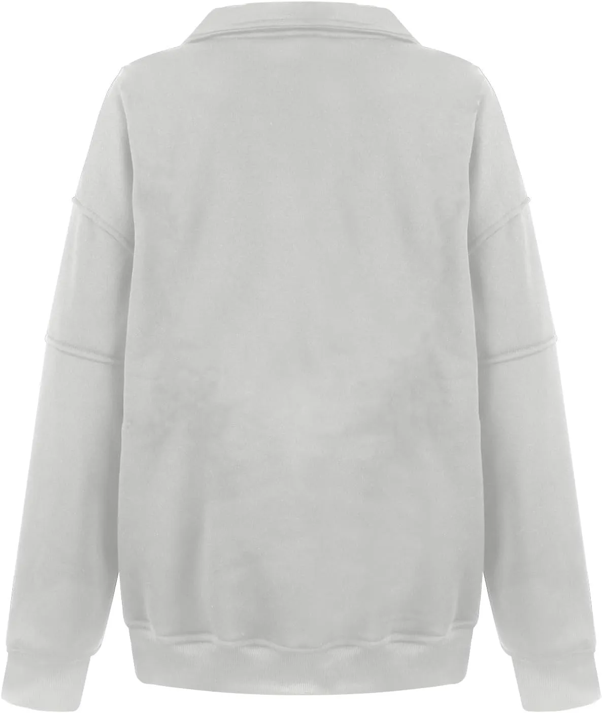 Zip Up Hoodie Women Oversized Drop Shoulder Fleece Sweatshirt with Pockets Thumb Hole Loose Comfy Fall Sweater 2024