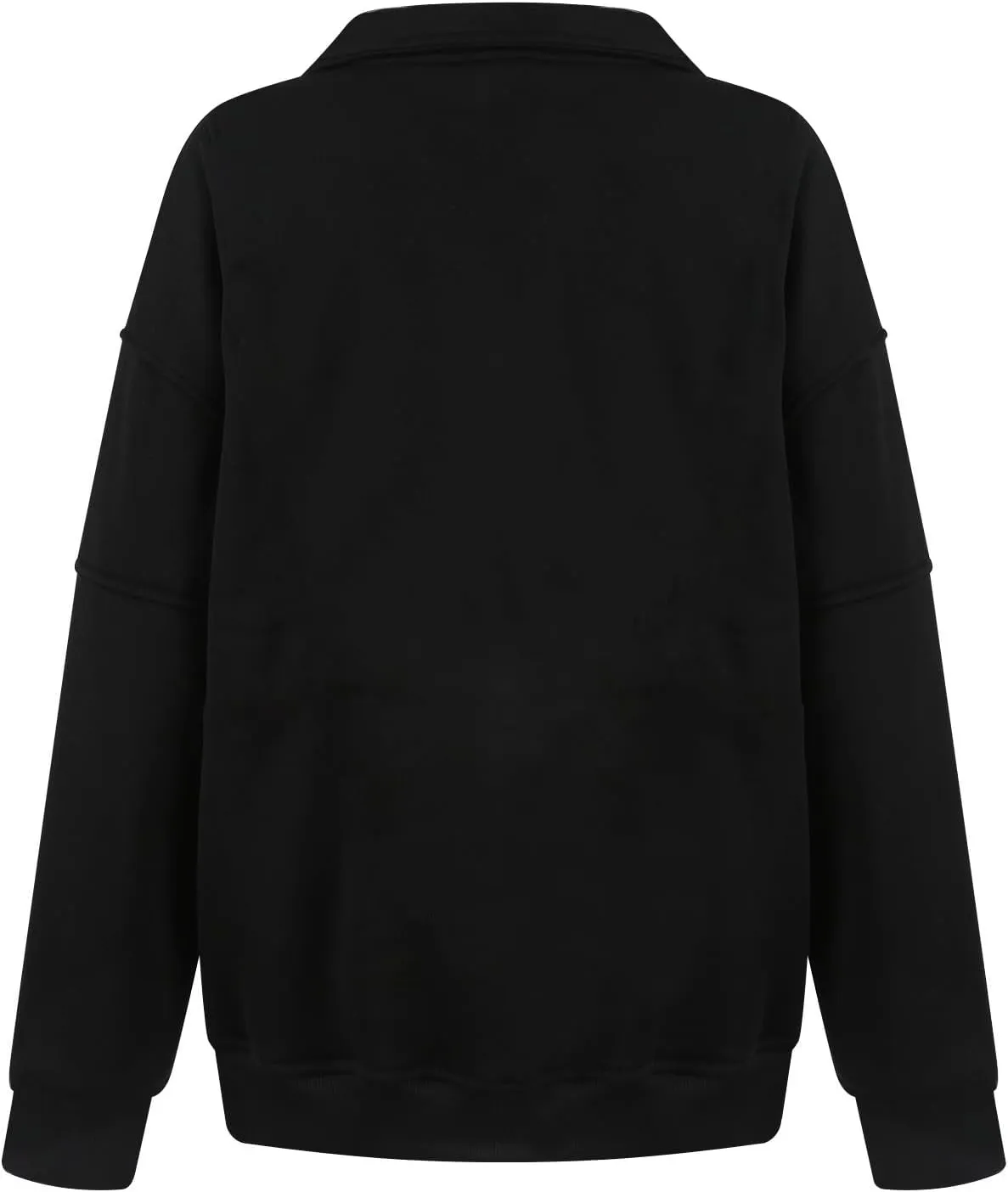 Zip Up Hoodie Women Oversized Drop Shoulder Fleece Sweatshirt with Pockets Thumb Hole Loose Comfy Fall Sweater 2024