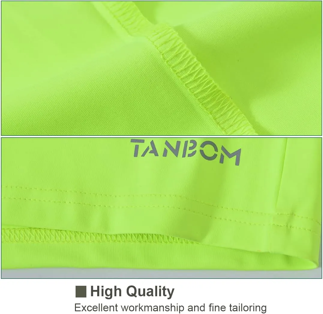 ZONBAILON Mens Athletic Shorts with Pockets, Workout Shorts Elastic Waistband Running Shorts